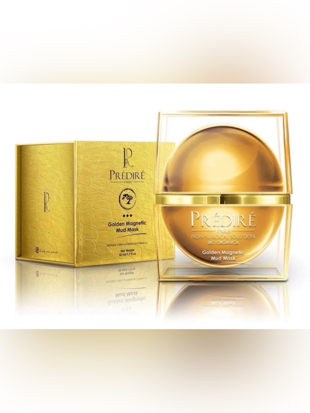 Predire Golden Magnetic Mud Mask Rich Collagen & Oxygen Booster ~ MSRP $950